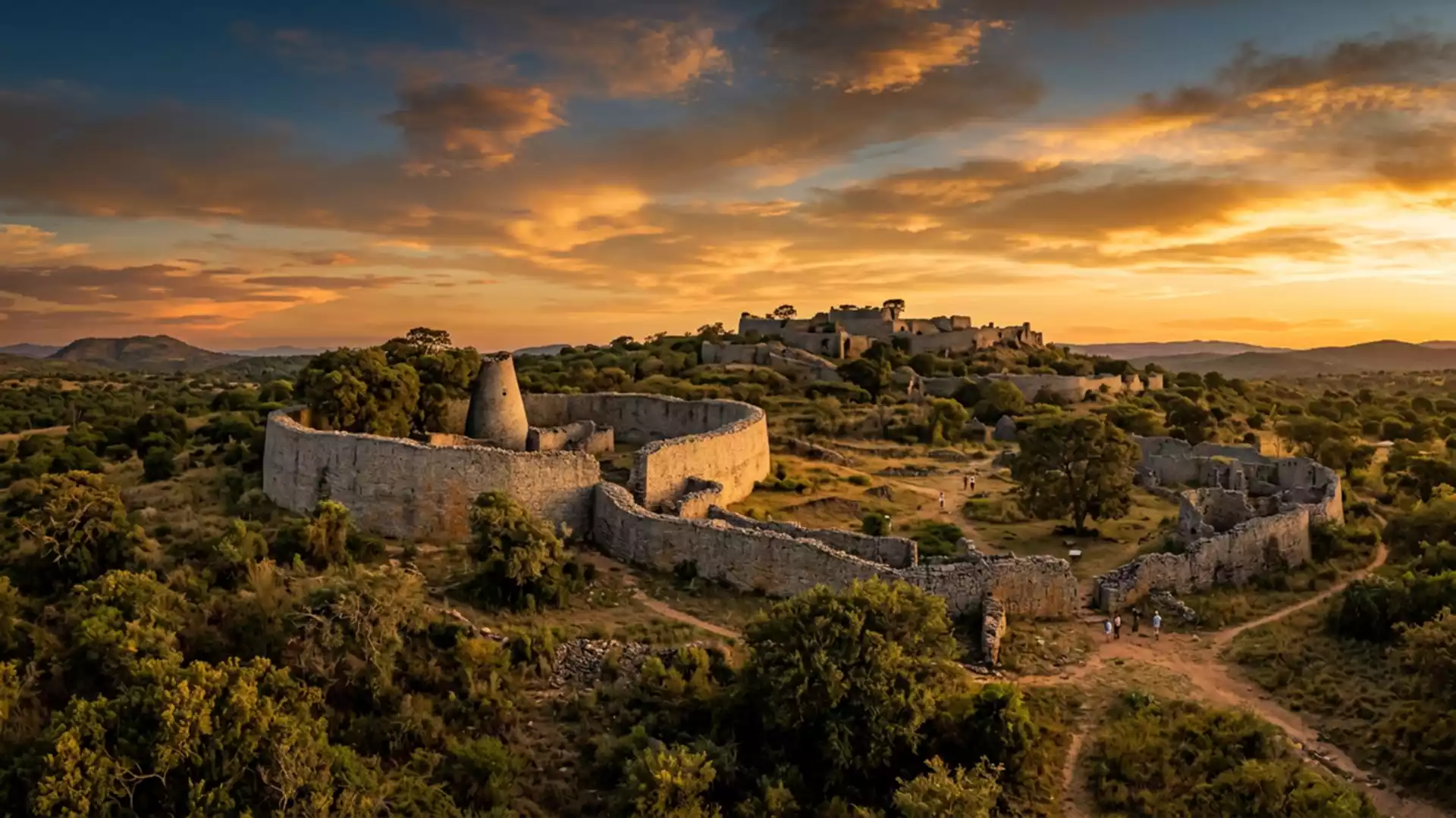 Great Zimbabwe and the architecture of a stone city